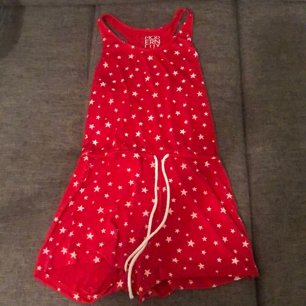 Star Romper. Perfect for Fourth of July.